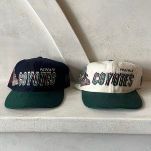 1990’s Phoenix Coyotes SnapBack hats